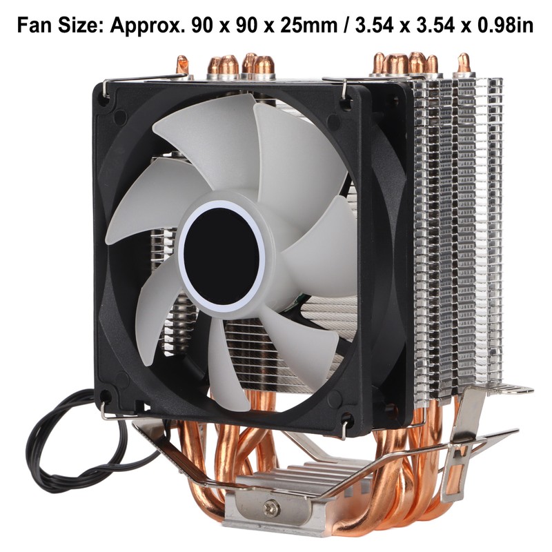 CPU Cooler RGB Lighting Effect Direct Contact Silence Widely Used