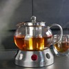 INTIRILIFE Teapot Warmer in Silver, 10 x 10 cm, Stainless