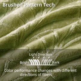 Whale Flotilla Flannel Fleece Throw Blanket for Couch, 130x150 CM, Soft Fluffy Velvet Sofa Blanket with Decorative Vintage Pattern for All Season, Warm and Lightweight, Olive Green