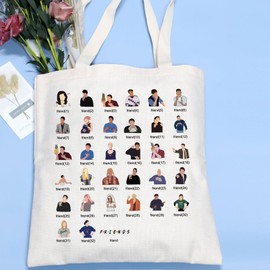 VAMSII Friends TV Show Merchandise Friend TV Show Character Tote Bag Friendship Gifts Friends Fans Gifts Central Park Gifts (CAFriendTVTote)