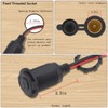 Dongge 12V/24V Expansión de socket Conector de Abrazaderas con batería