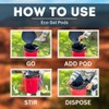 [30 Pods] Eco Gel Pods Porta-a-Potty Portable Toilet Powder -