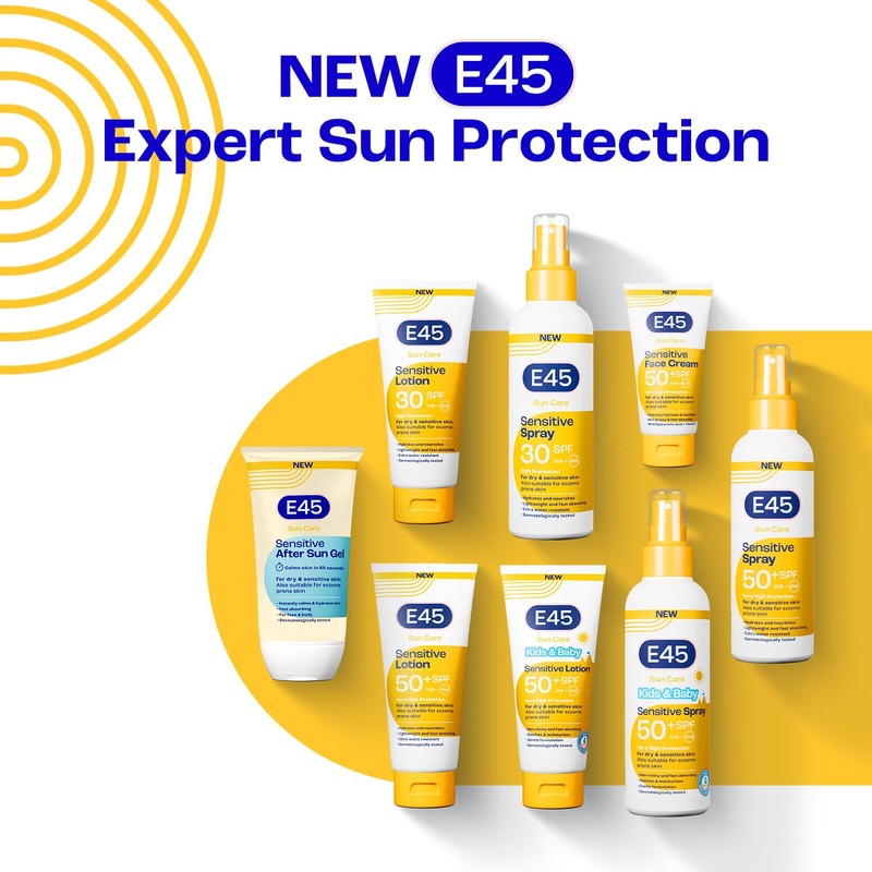 E45 E45 Sun SPF30 Sensitive Sun Cream with Vitamin E