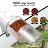 JuzPetz Automatic Fish Feeder Dispenser for Aquarium, 200ml Large Capacity