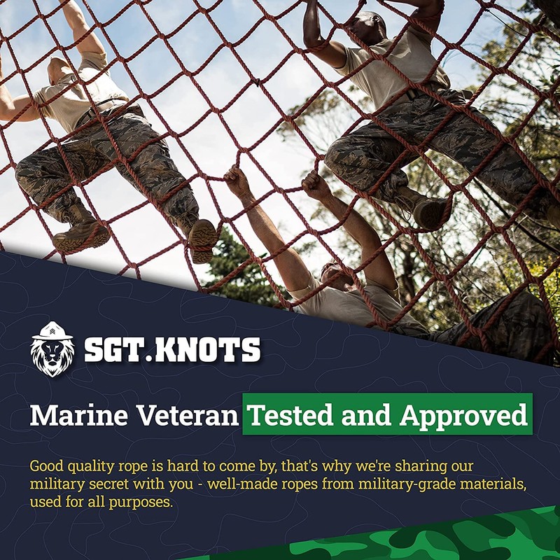 SGT KNOTS Twisted Nylon Rope – Heavy Duty All Purpose