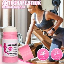 Anti Chafe Balm Stick - Anti Chafing Cream For Cyclists & Runners - Long-Lasting Chub Rub Stick With Beewax & Rose Oil - Daily & Holiday Essentials With Waterproof