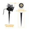 Romwish 120V LED Landscape Lights, 10W 120V Outdoor Landscape Lighting