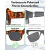 Meeloog Oversized Polarized Oversized Sunglasses for Women - Car Driving