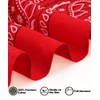 Bycc Bynn 3 Pack Pure Cotton Paisley Pattern Bandanas Square