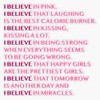 Audrey Hepburn I Believe In Pink Quote Bumper Sticker Vinyl