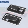 JDMSPEED Door Handle Style Interior Bezel Cup Set Replacement for