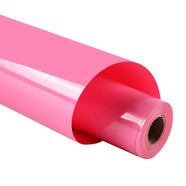 guangyintong Heat Transfer Vinyl Pink HTV Rolls, 12" x 5ft