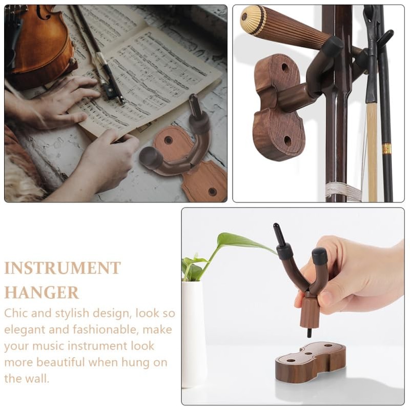 UPKOCH Wall Mount for Violin and Viola - Violin Hook