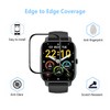 Frgnie screen protector compatible with Nerunsa P66D Smartwatch 1.85'' (3