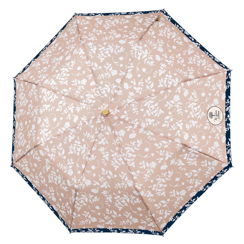PERLETTI Green Women's Pocket Umbrella Ecologically Automatic Compact Small Umbrella