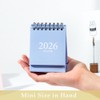 Mini Desk Calendar 2026-2027, January 2026 until July 2027, 19