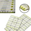 Vasemele Pack of 2 inch ruler patchwork ruler 15 cm