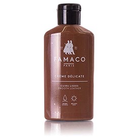 Famaco - Leather Milk - Famaco Crème Délicate Leather Milk 125 ml (Light Brown), light brown