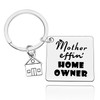 Baipilu for New Home Keyring New Memories Key Chain Homeowner