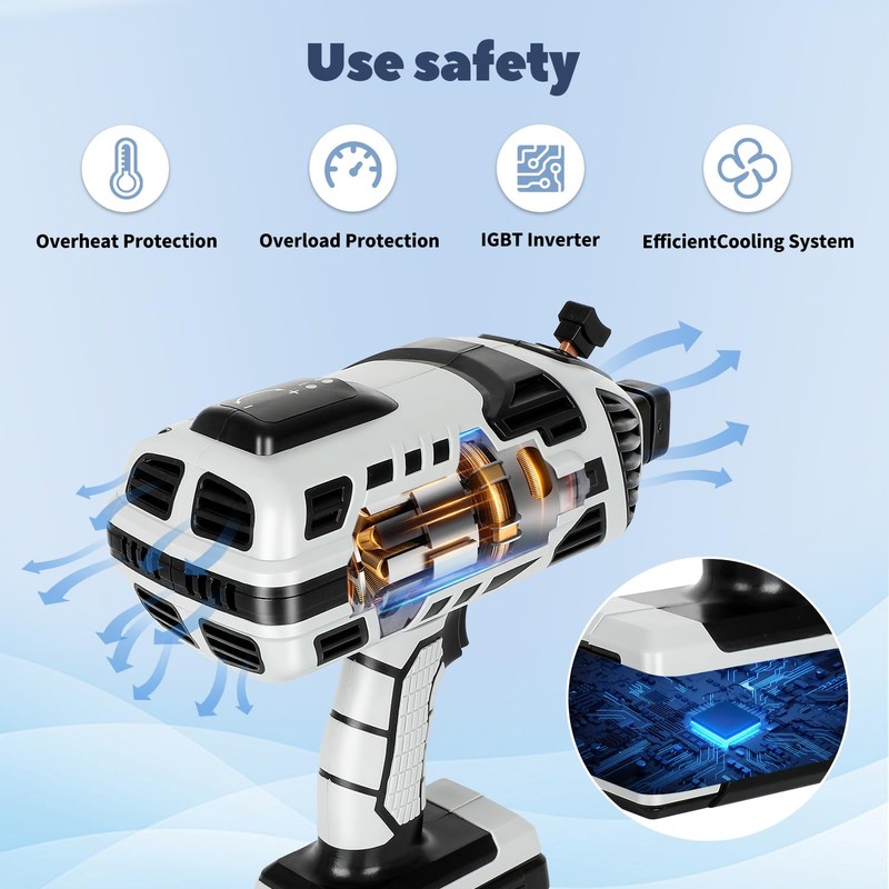 Portable Electric Welding Machine, Handheld Welder Machine, 20-120Amp Output Portable