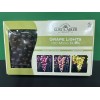 Kurt Adler 100-LIGHT SET GRAPE CLUSTER Red BURGUNDY GRAPE Indoor/Outdoor