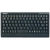 KeySonic ACK-595C+, Mini, Wired, USB + PS/2, Black