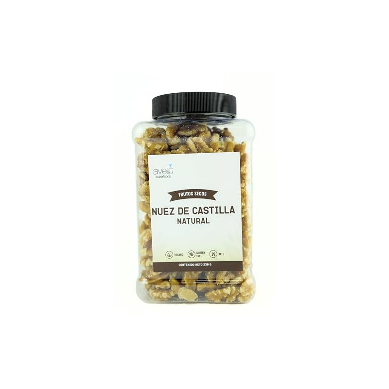 Avelit Superfoods Nuez de Castilla 230g Natural Sin Azúcar Sin
