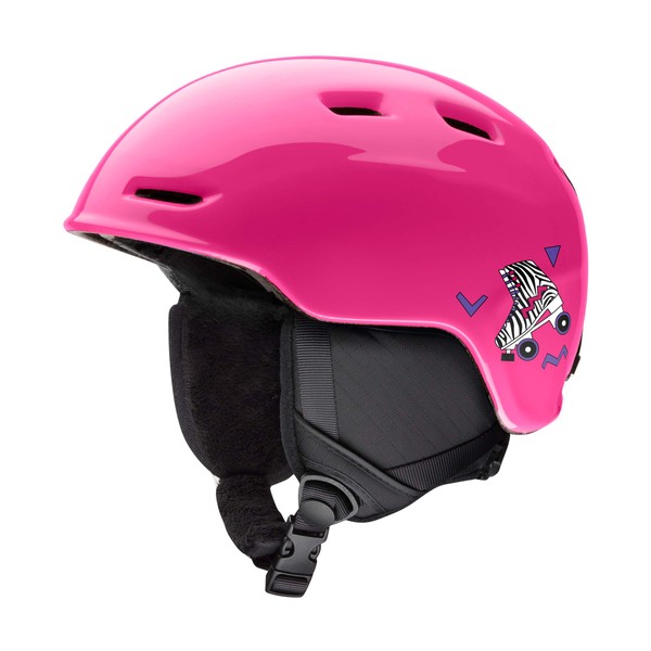 SMITH Youth Zoom Jr. Snow Helmet - Pink Skates |