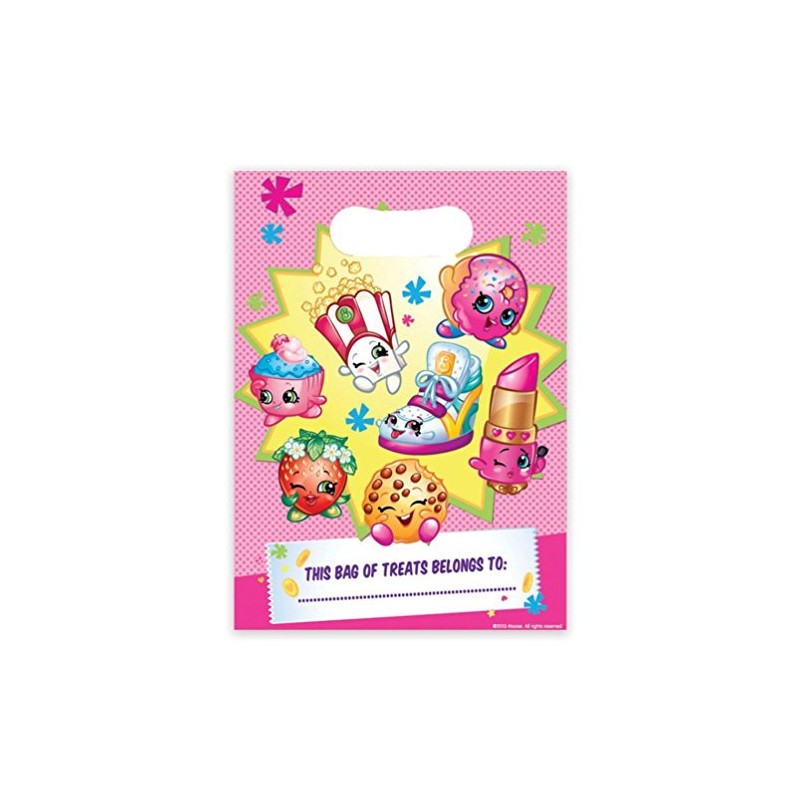 Shopkins Party Loot Bags, pk8
