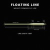 SF Weight Forward Fly Fishing Line Floating Welded Bow #Moss
