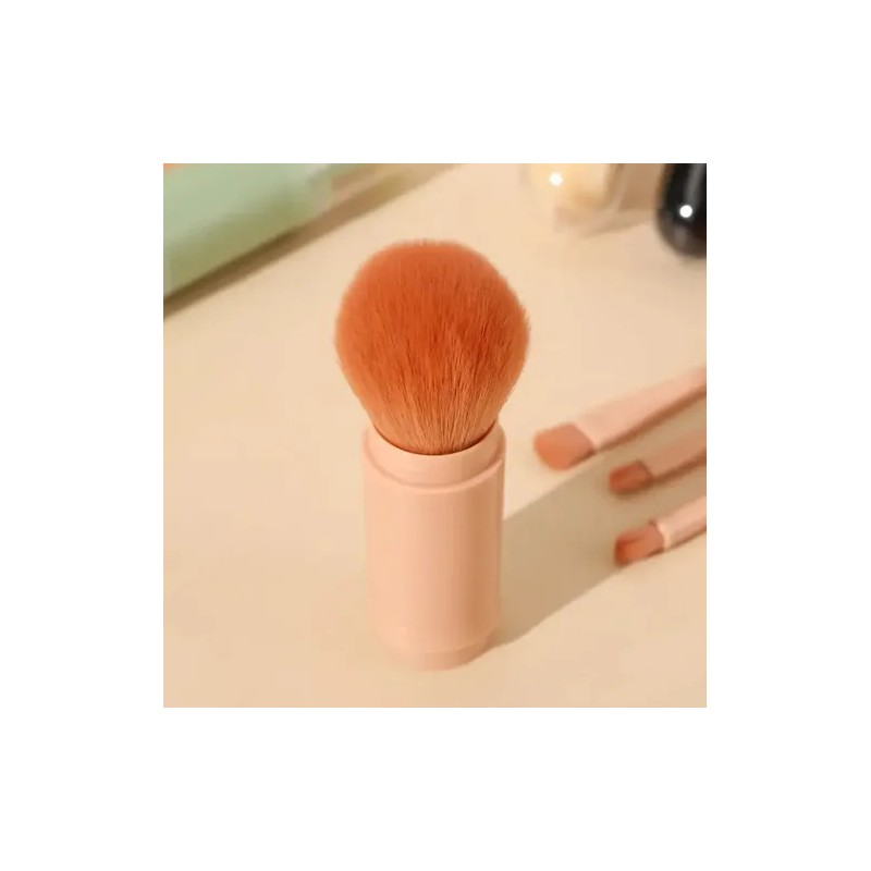 Pincel De Maquillaje Retráctil 4 En 1, Minicepillos Cosmétic
