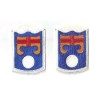 CUT EDGE 92nd INFANTRY BRIGADE SHOULDER PATCH LOT OF 2