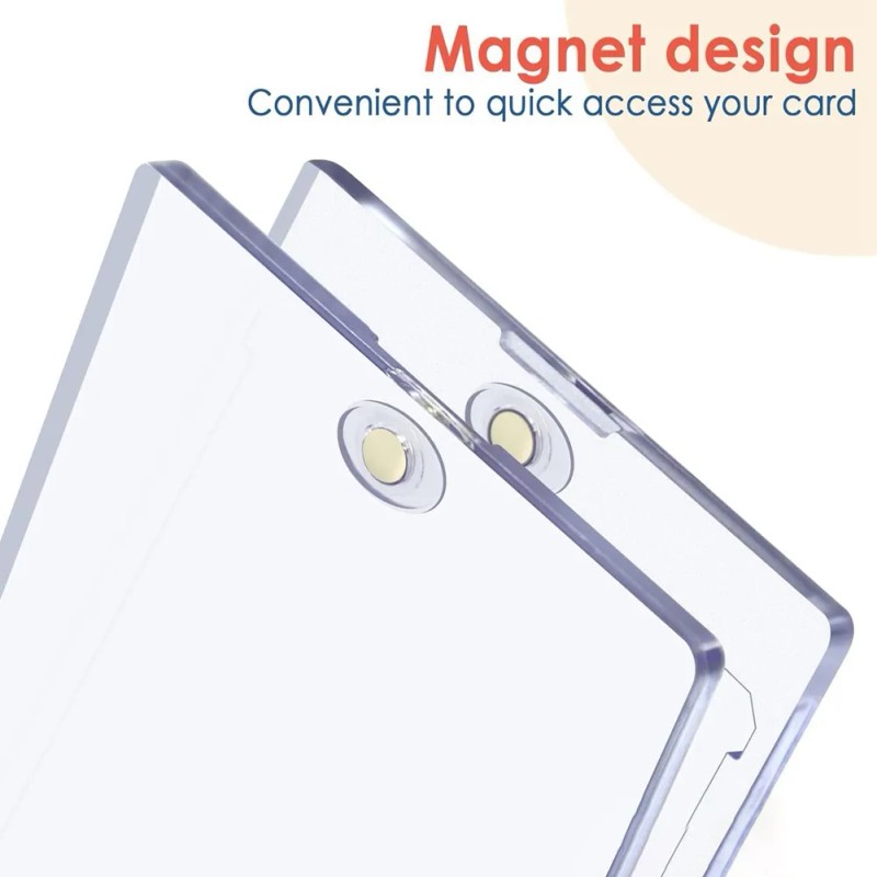 Tarjeteros Magnéticos De 12 Unidades Para Tarjetas Coleccion