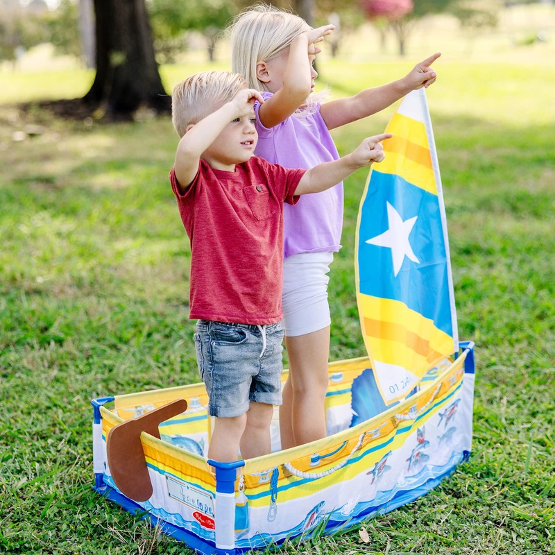 Melissa & Doug Let’s Explore Sailboat Play Set