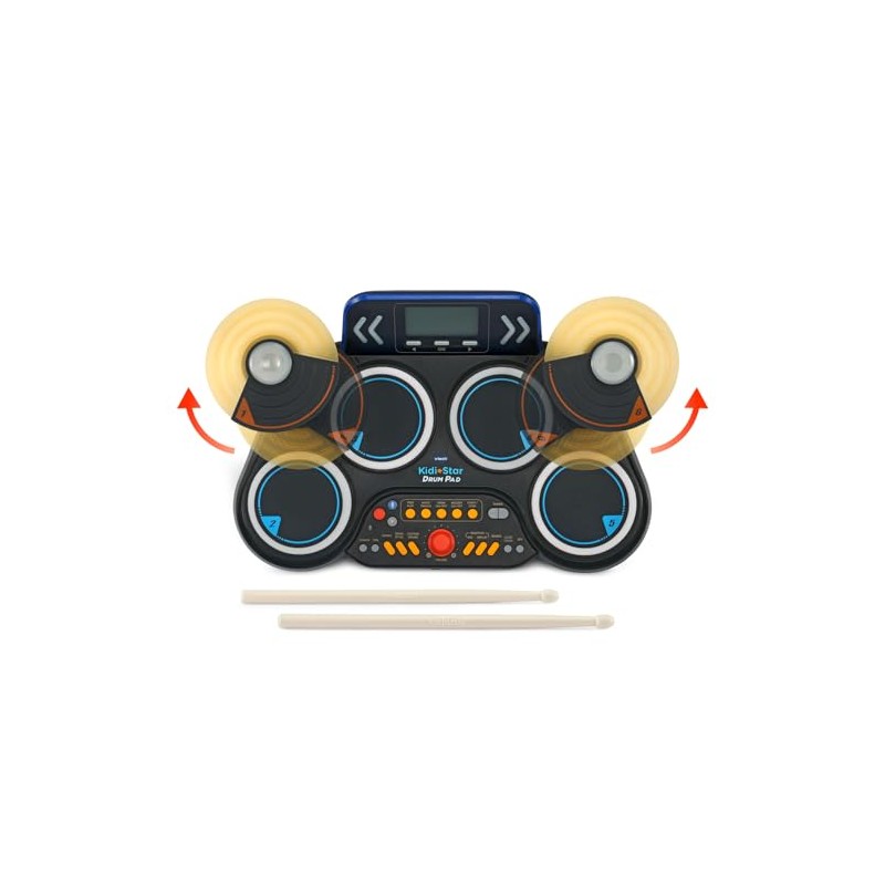 VTech Kidi Star - Almohadilla de tambor, negra