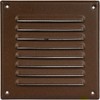 HVAC OV 5 x 5 Inch (Opening Size) Brown Galvanized