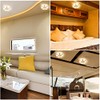 LED RV Dome Light, 12V Dimmable Ceiling Light with Touch