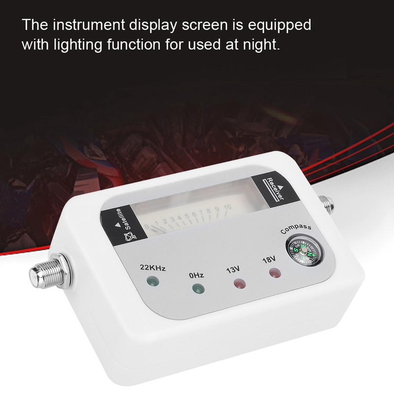950~2150MHz Digital Satellite Finder Signal Strength Meter with LED Indicator