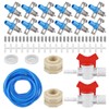 16 Set Automatic Rabbit Watering System Kit,ID 5/16" Hose 16