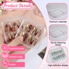 48 Pcs Press On Nail Storage Box, Press On Nail