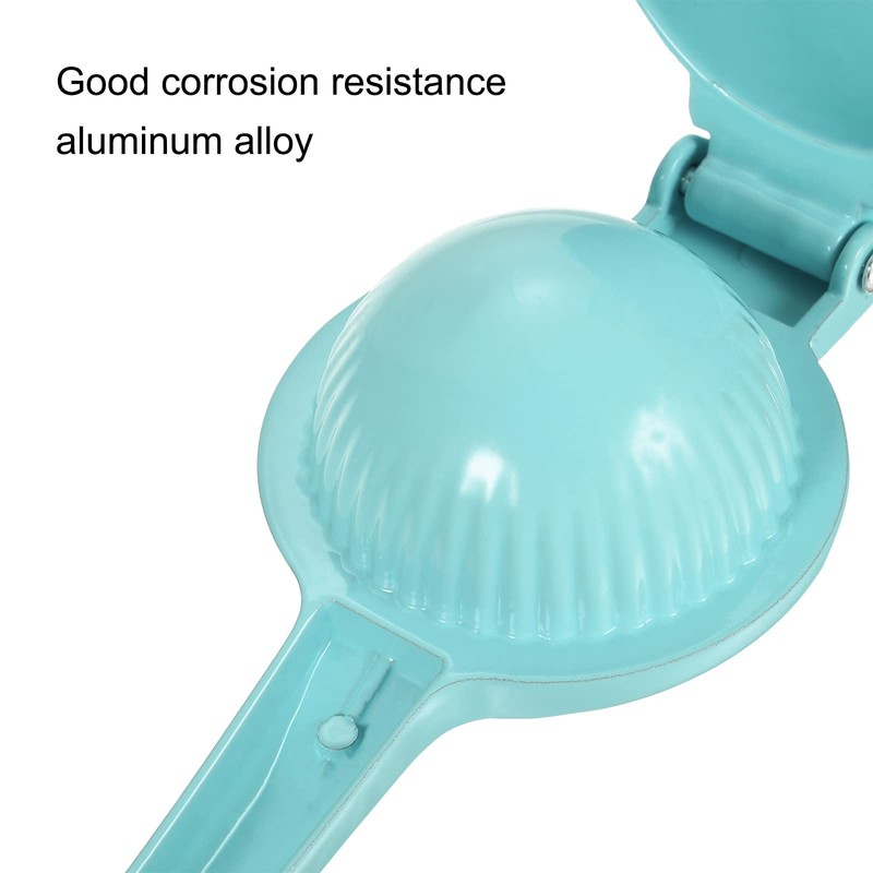 sourcing map Manual Hand Squeezer, Aluminium Alloy Lemon Orange Citrus