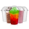 Signature Packaging - Plastic Smoothie Cups with Dome Lids -