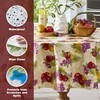 Avalon Fruit Pattern Indoor/Outdoor Flannel Backed Vinyl Tablecloth - 70"