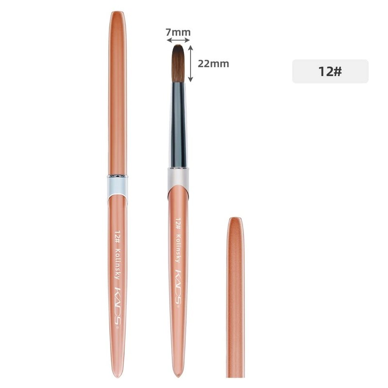 KADS 100% Kolinsky Sable Acrylic Brush Nail Brush for Acrylic