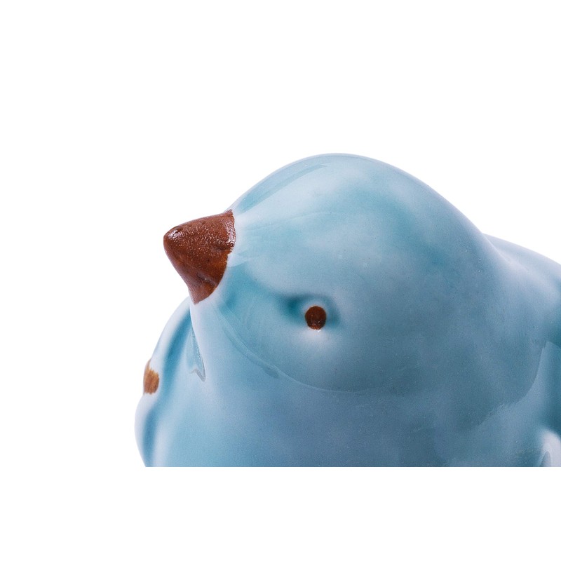 FICITI Distressed Finish Ceramic Bird Figurine Home Decor - Assorted