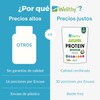 Wellthy Proteina Vegana sabor Vainilla 900g. 24.5 de Proteína por