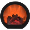 LED Fireplace Lantern LED Desk Stove Decorative Lantern Touch Switch