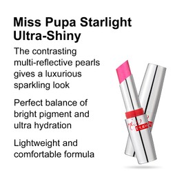 Pupa Miss Starlight Lipstick Ultra Brilliant N.704 Lovely Meghan