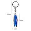 Blue Car Static Human Body Static Eliminator Discharger Anti-Static Keychain