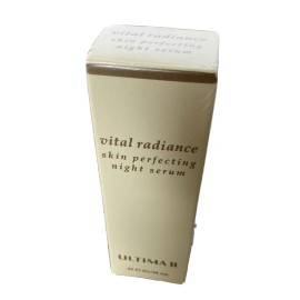 Ultima II Vital Radiance SKIN PERFECTING NIGHT SERUM Renew Skin .95 oz/28mL New